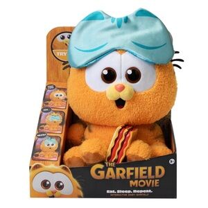 The Garfield Movie-Animagic Baby Garfield 10" Interactive Plush NEW